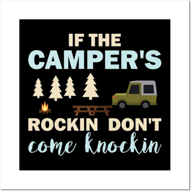 Motivational Campers Wall Art by Hashop